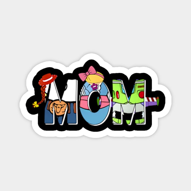 Toy Story Mama Boy Mom Mommy Happy Magnet by New Hights