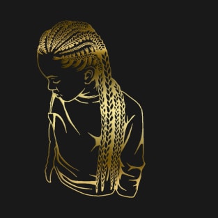 Braided Cornrows T-Shirt