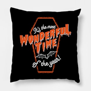 Halloween - It's the Most Wonderful Time of the Year! Pillow