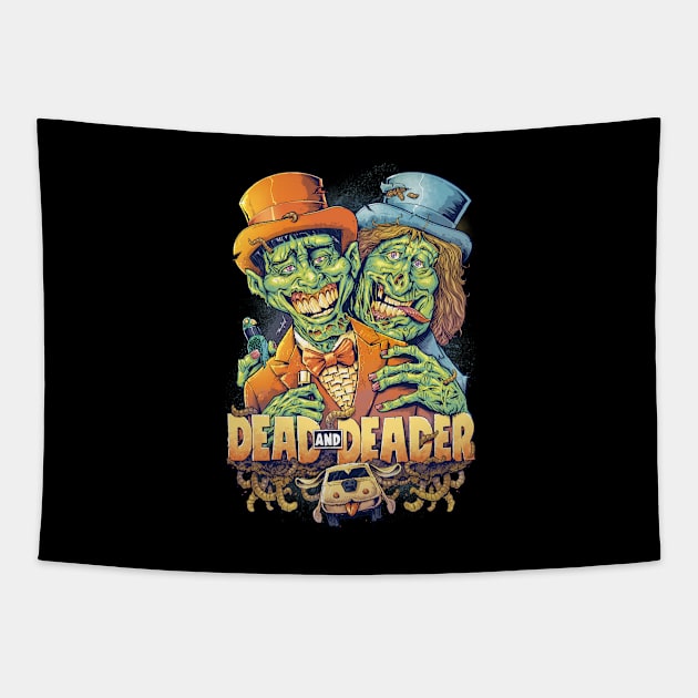 Dead and Deader Tapestry by FlylandDesigns