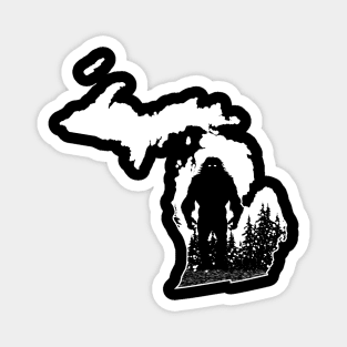 Michigan Bigfoot Magnet