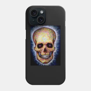 brick lane graffiti skull Phone Case