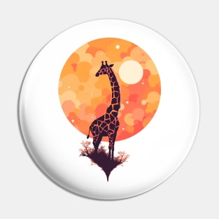 giraffe Pin