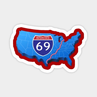 Interstate 69 Magnet
