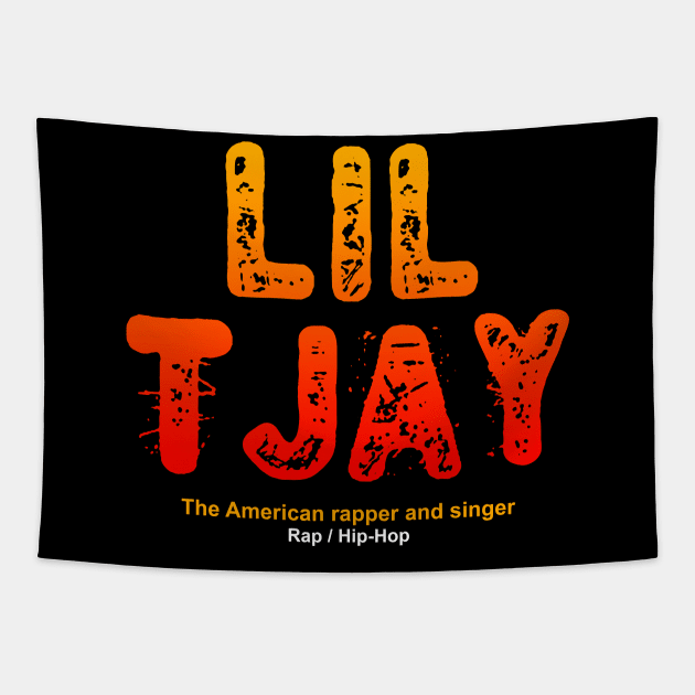 lil tjay Tapestry by Retro Project