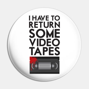 Video Tapes Pin