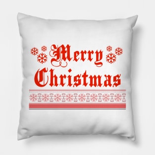 "Merry Christmas" is a timeless and widely recognized  holiday greeting. Pillow