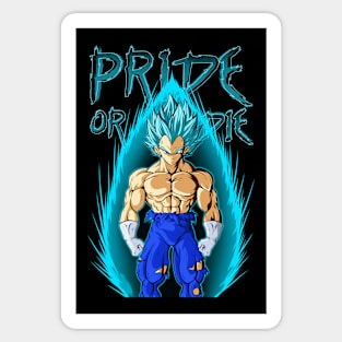 Super Saiyan Blue Evolution Vegeta Sticker – sevenstarperlers