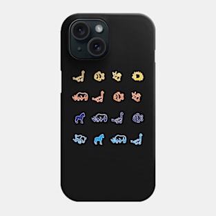 Retro styled Animals Phone Case