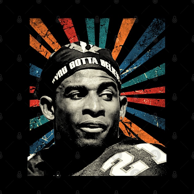 Deion Sanders - sketc vintage fresh by ArmandoApparel