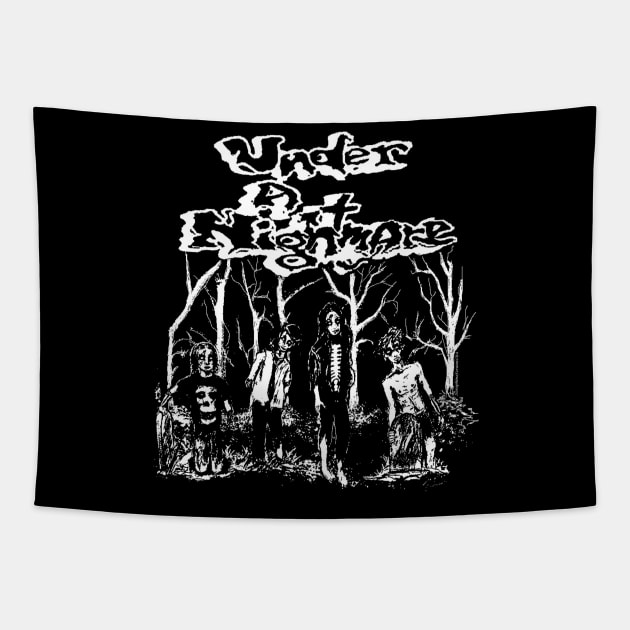 2004 Demos UAN Promo Shirt Tapestry by Under A Nightmare