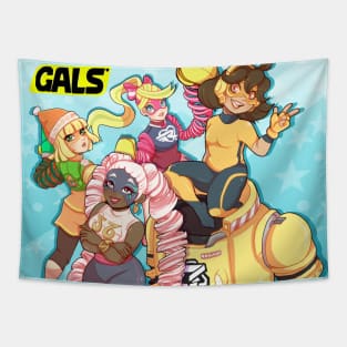 Arms Girls Tapestry