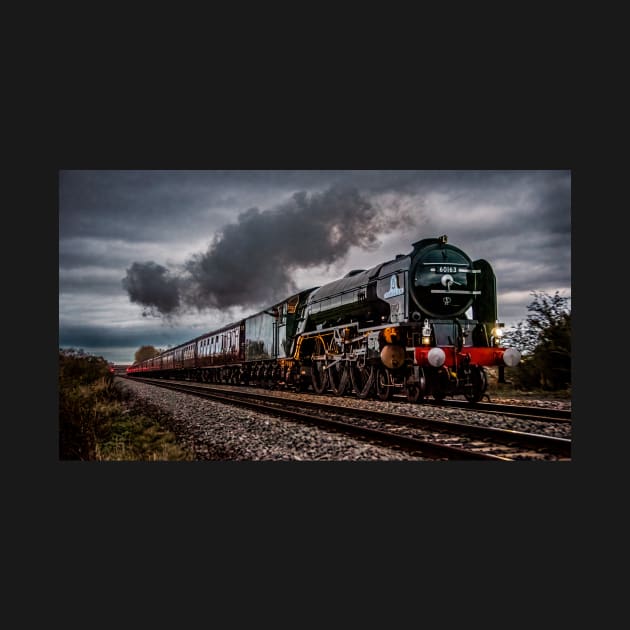 Tornado Steam Locomotive at speed by davehudspeth