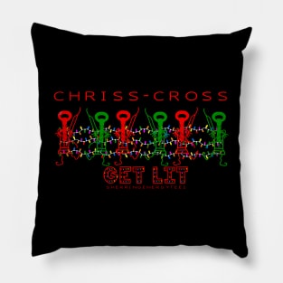 Christmas Cross Get Lit Pillow