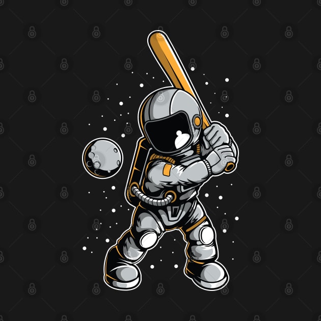 Astronaut Baseball Player by kim.id