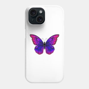 Tricolored Butterfly Phone Case