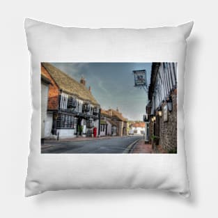 Alfriston High Street - 2, East Sussex, UK Pillow