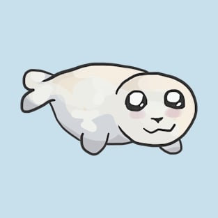 Happy baby seal puppy smiling T-Shirt