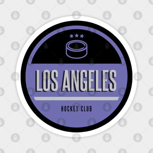 los angeles hockey club Magnet by BVHstudio