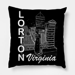 Lorton Suffragist Memorial - White Pillow