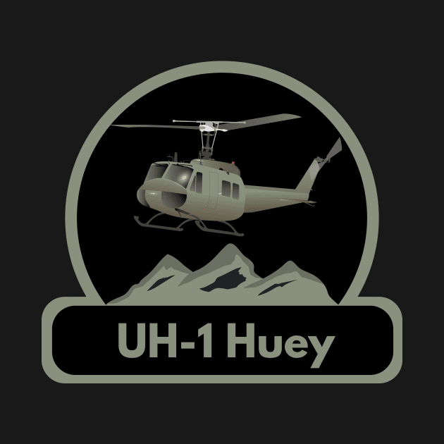 UH-1 Huey Helicopter by NorseTech