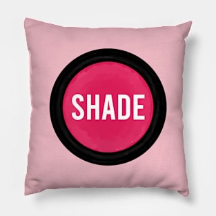 shade button Pillow