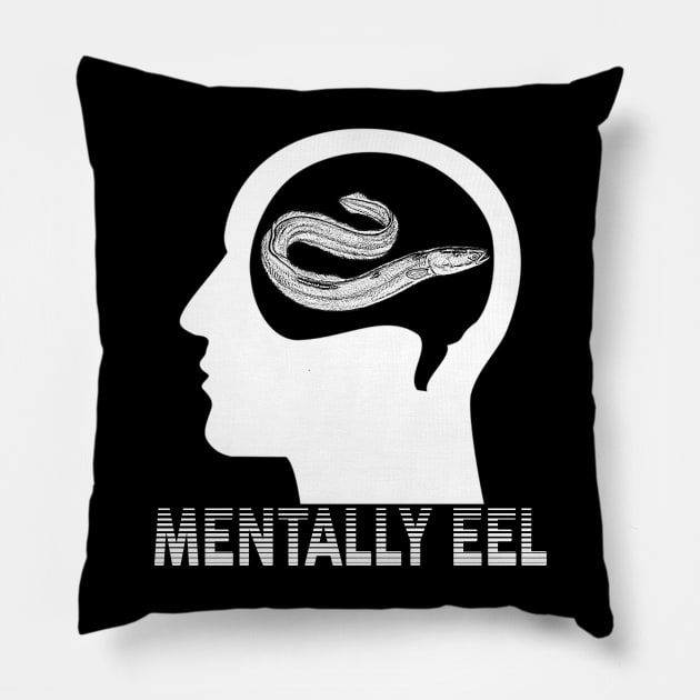 Mentally Eel Pillow by giovanniiiii