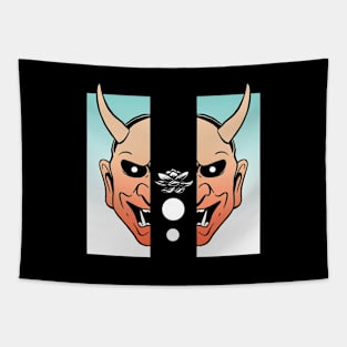 Hannya Mask Tapestry