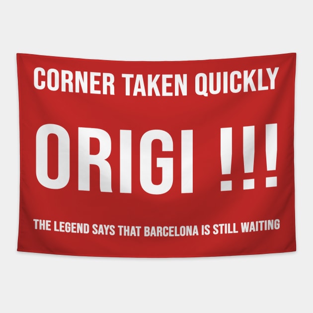 Corner taken quickly, ORIGI !!! Tapestry by ya studio