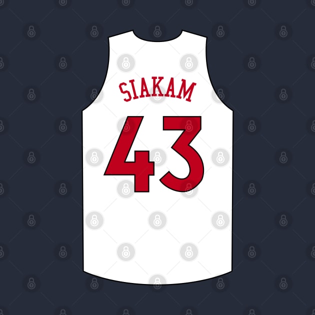 Pascal Siakam Toronto Jersey Qiangy by qiangdade