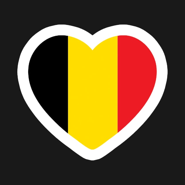 I Love Belgium! by ShirtAtlas