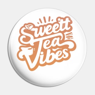 Funny sweet tea quote with a vintage look for women and girls iced tea lovers Pin