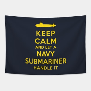 Submariner Keep Calm Tapestry