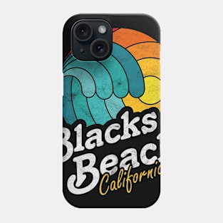 Blacks Beach California Surfing Surf Sunset Wave Phone Case