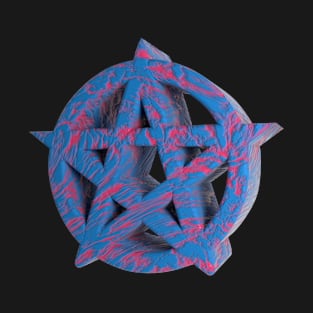 3D Pentagram - Dry-Mud2 T-Shirt