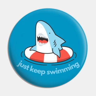 just keep swimming! Pin