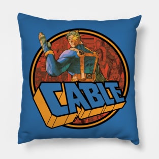 Comic Circle Series: Cable Pillow