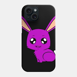 Sweet purple rabbit Phone Case