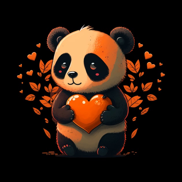 cute panda by Nature