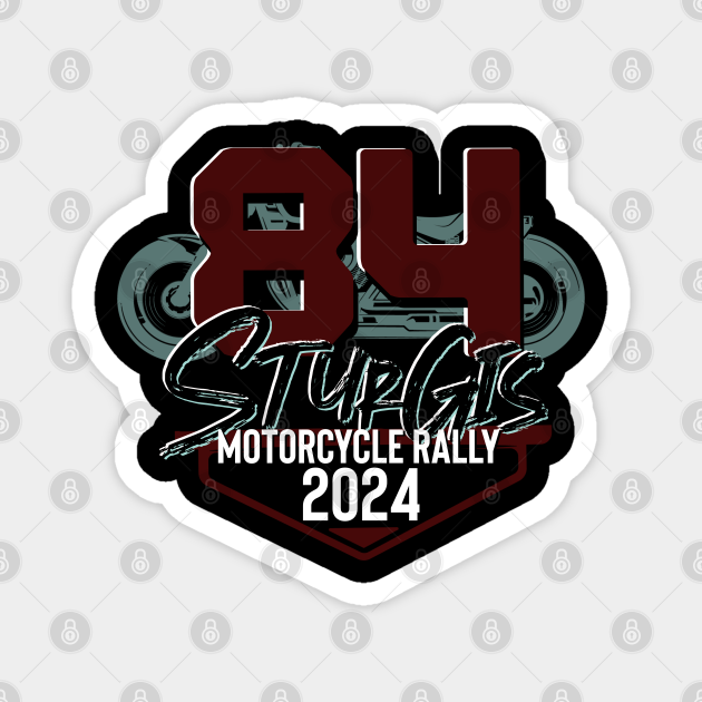 Logo style 84th sturgis motorcycle rally 2024 Sturgis South Dakota TeePublic