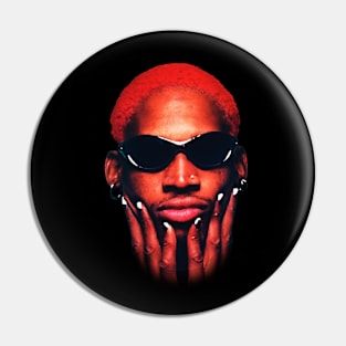 Dennis Rodman Rebounding Genius Pin