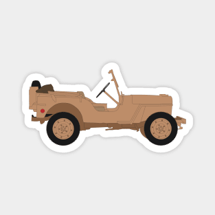 Jeep Willys Magnet