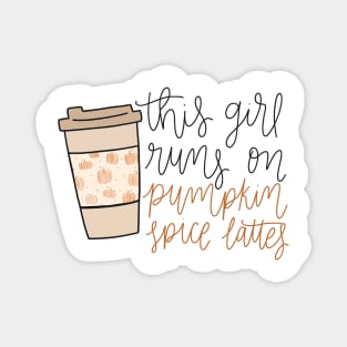 Pumpkin Spice Latte Magnet