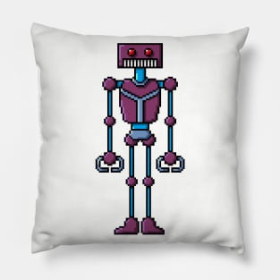 Pixel Robot 197 Pillow