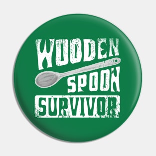 WOODEN SPOON SURVIVOR Pin