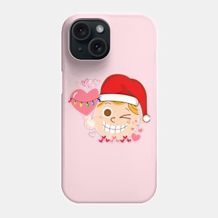 Cute Christmas boy Phone Case