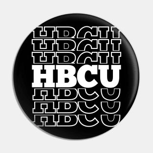 HBCU Stacked Student, Grad or Alumni Pin