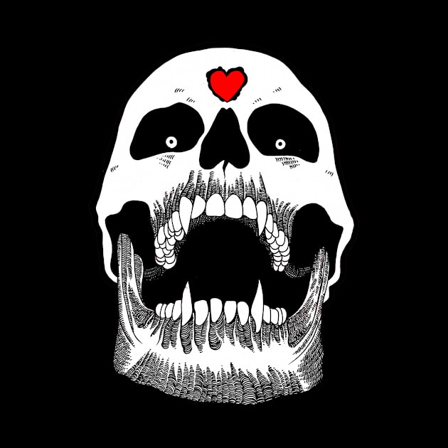 Vampiric Skull by FUN ART