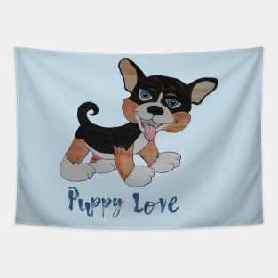 Puppy Love Tapestry