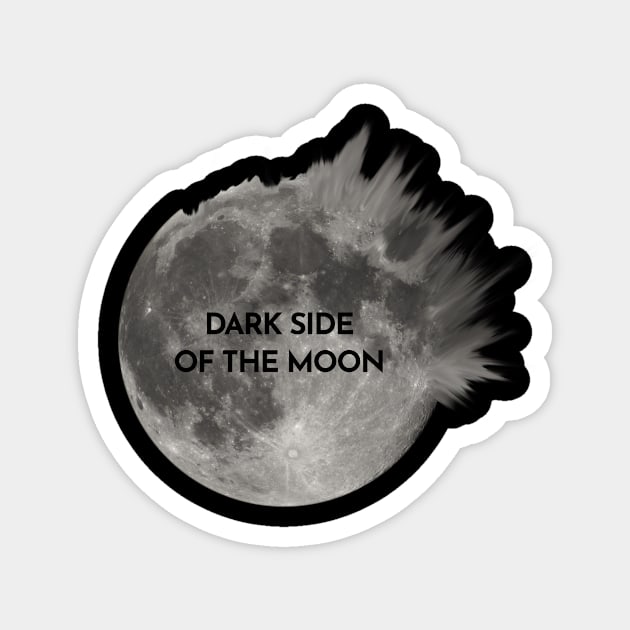 Dark Side of the Moon Magnet by Folasade